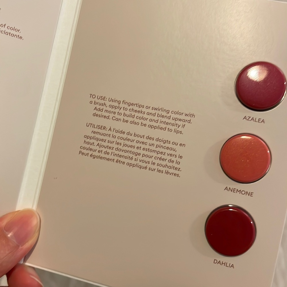 Rose Inc radiant lip & cheek color